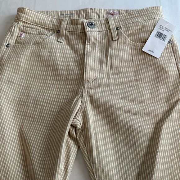 AG Adriano Goldschmied Jodi Cropped mid rise kickflare jeans size 26, NWT - Picture 11 of 13